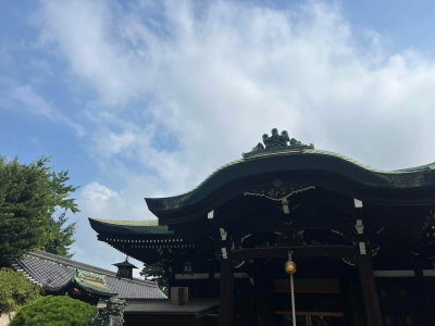 8月1日は氏神様に愛妻Madoka Abeさんとお参り