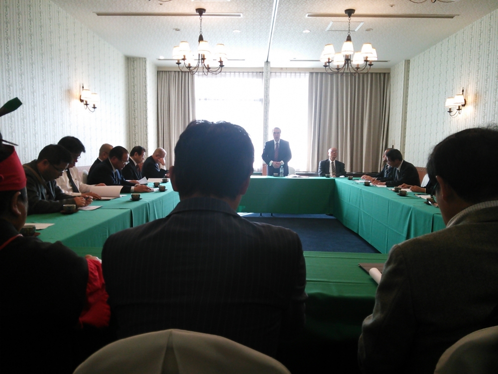 【かけはし】さつま上方ビジネス交流会（かけはし）総会に出席と大役
